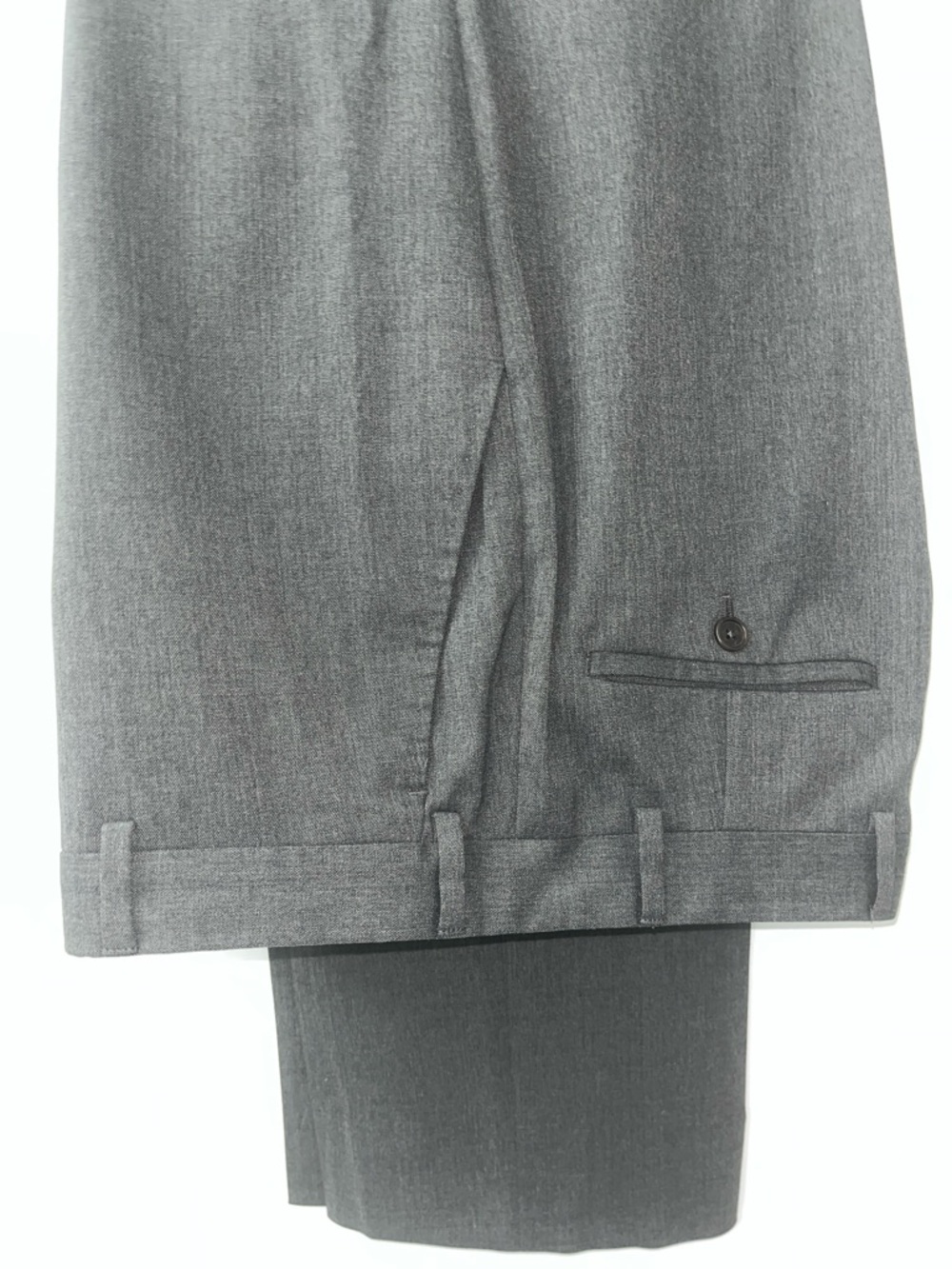 Armani Collezioni Men's Charcoal Gray Dress Pants Waist 35" EUC